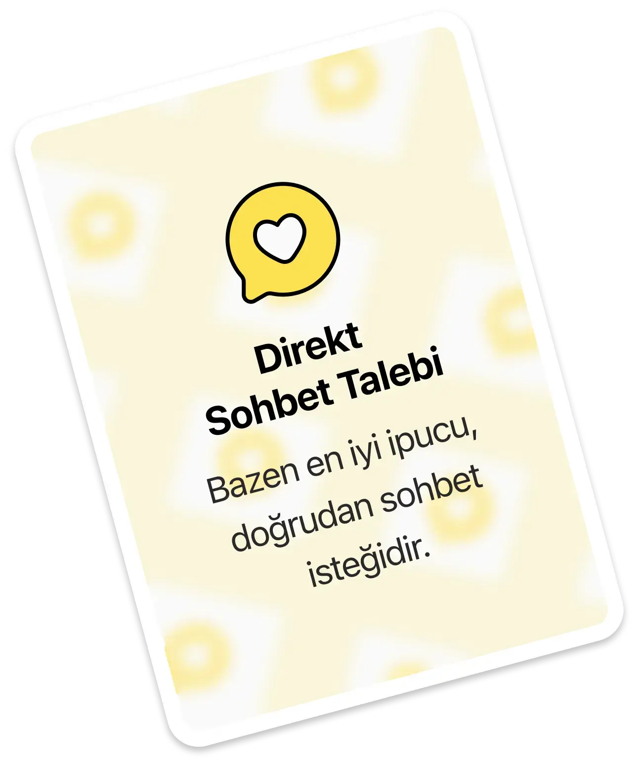 Direkt Sohbet Talebi