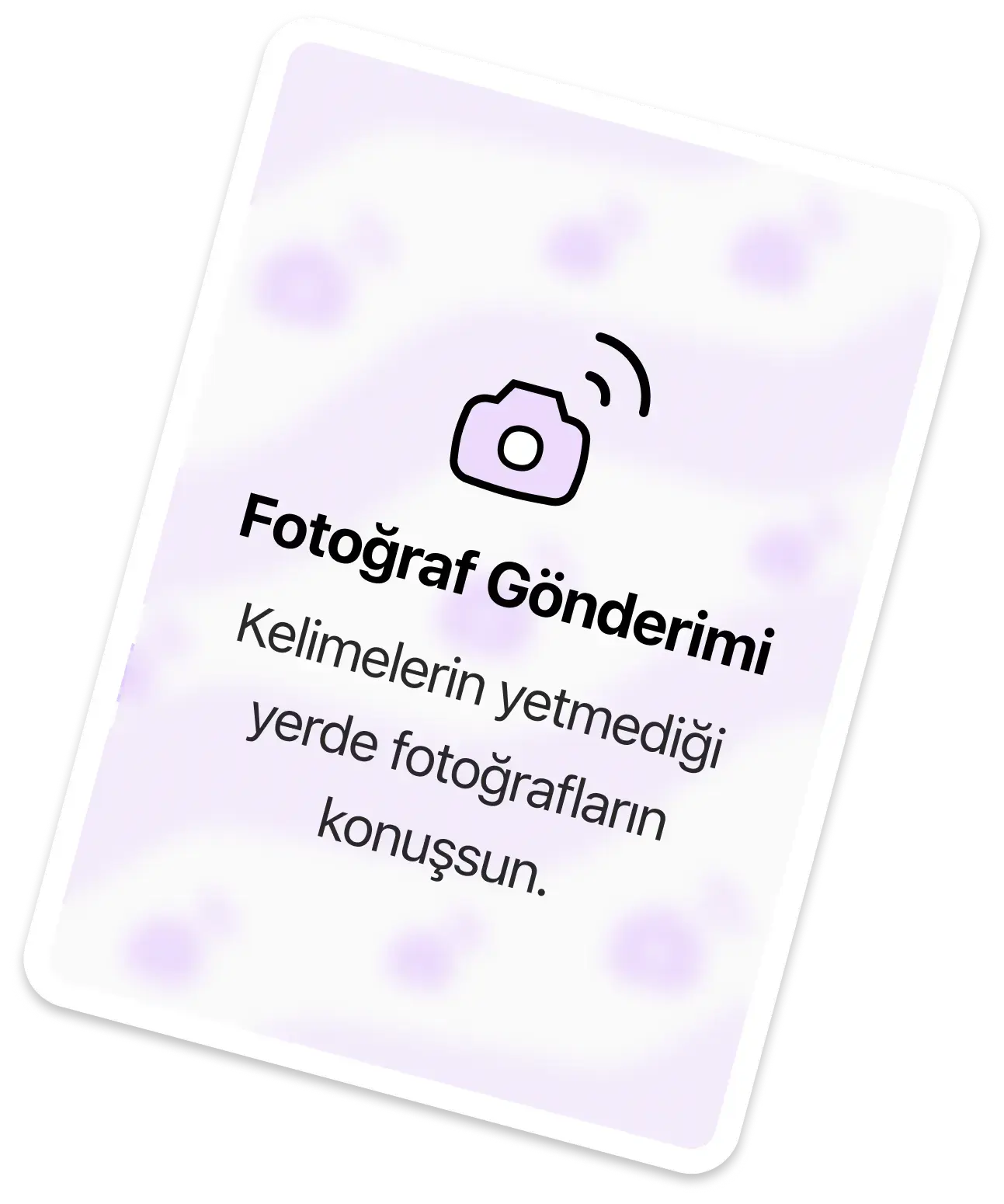Fotoğraf Gönderimi